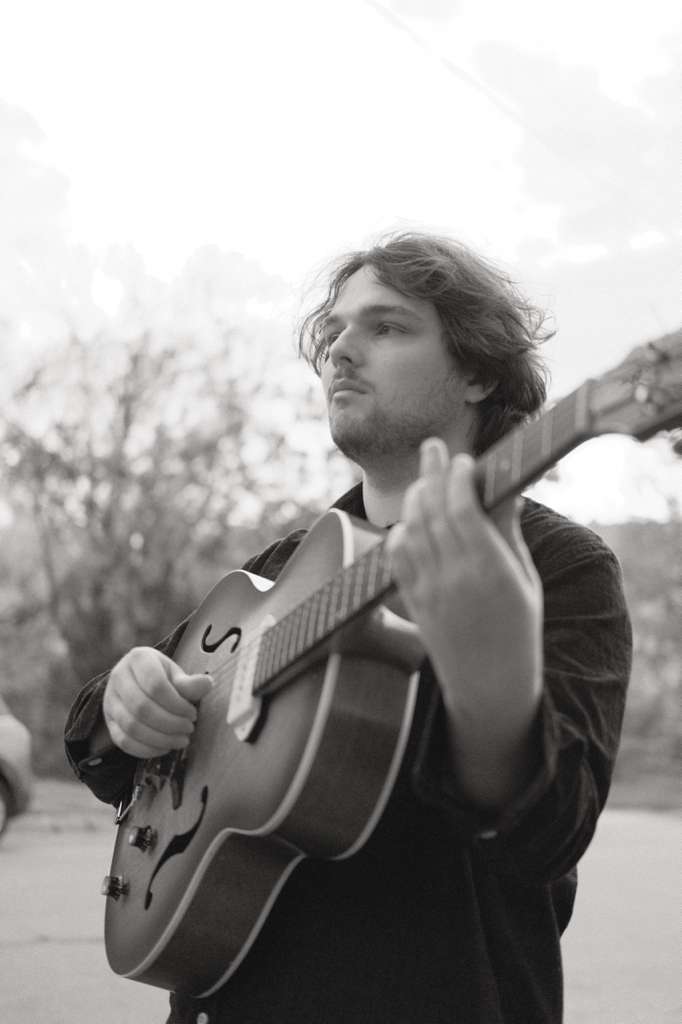 Black and White Guitar